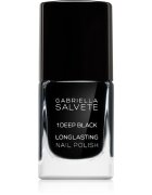 Gabriella Salvete Longlasting Enamel lac de unghii cu rezistenta indelungata lucios culoare 01 Deep Black 11 ml