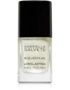 Gabriella Salvete Longlasting Enamel lac de unghii cu rezistenta indelungata stralucire de perla culoare 18 Silver Pearl 11 ml