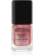 Gabriella Salvete Longlasting Enamel lac de unghii cu rezistenta indelungata stralucire de perla culoare 90 Sunset Blush 11 ml