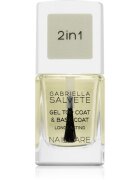 Gabriella Salvete Nail Care Top & Base Coat lac de unghii de baza si superioara cu textura de gel 11 ml