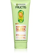 Garnier Fructis Keratin Sleek balsam pentru păr uscat și fragil 200 ml