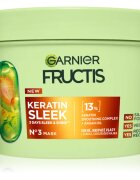 Garnier Fructis Keratin Sleek Masca de par pentru păr uscat și deteriorat 370 ml