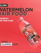 Garnier Fructis Watermelon Hair Food Sampon pentru par fin moale 350 ml