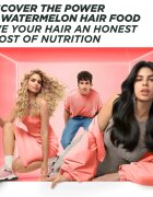 Garnier Fructis Watermelon Hair Food Sampon pentru par fin moale 350 ml