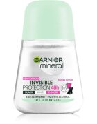 Garnier Mineral Invisible antiperspirant roll-on pentru femei 50 ml