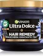 Garnier Ultra Doux Magnetic Charcoal masca hidratanta pentru scalp gras și vârfuri uscate 340 ml