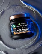 Garnier Ultra Doux Magnetic Charcoal masca hidratanta pentru scalp gras și vârfuri uscate 340 ml
