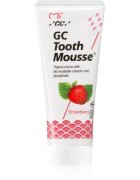 GC Tooth Mousse Crema protectoare de remineralizare pentru dinți sensibili fara flor aroma Strawberry 35 ml