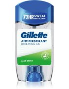 Gillette Antiperspirant Hydrating Gel Aloe Scent gel antiperspirant cu efect de hidratare pentru bărbați 70 ml