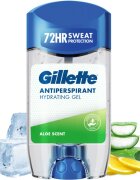 Gillette Antiperspirant Hydrating Gel Aloe Scent gel antiperspirant cu efect de hidratare pentru bărbați 70 ml