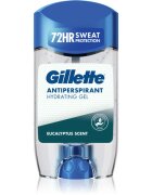 Gillette Antiperspirant Hydrating Gel Eucalyptus Scent gel antiperspirant cu efect de hidratare pentru bărbați 70 ml