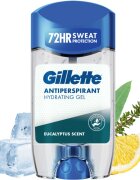 Gillette Antiperspirant Hydrating Gel Eucalyptus Scent gel antiperspirant cu efect de hidratare pentru bărbați 70 ml