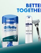 Gillette Antiperspirant Hydrating Gel Eucalyptus Scent gel antiperspirant cu efect de hidratare pentru bărbați 70 ml