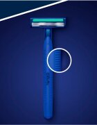 Gillette Blue II Plus aparat de ras de unică folosință pentru barbati 14 buc