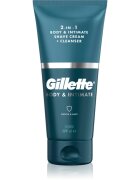 Gillette Body&Intimate 2in1 Shave Cream produs pentru ras inghinal cu emulsie de spălare pentru barbati 150 ml