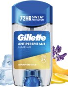 Gillette Champion Gold Antiperspirant Clear Gel gel antiperspirant pentru barbati 70 ml
