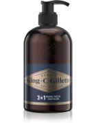 Gillette King C. Beard & Face Wash șampon pentru barbă 350 ml