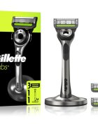 Gillette Labs aparat de ras cu suport + lame de rezervă 1 buc