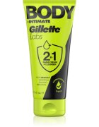 Gillette Labs Body + Intimate spumă pentru bărbierit 2 in 1 177 ml