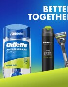 Gillette Power Rush gel antiperspirant pentru barbati 70 ml