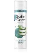 Gillette Satin Care gel pentru bărbierit pentru femei Aloe Vera 200 ml