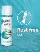 Gillette Satin Care gel pentru bărbierit pentru femei Aloe Vera 200 ml