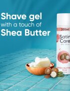 Gillette Satin Care gel pentru bărbierit pentru femei Shea Butter 200 ml