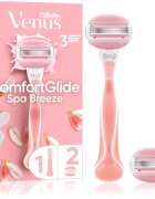 Gillette Venus ComfortGlide Spa Breeze aparat de ras + 2 capete de schimb 1 buc