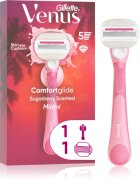 Gillette Venus Comfortglide Sugarberry Miami epilator pentru femei cu suport pentru duș 1 buc