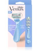 Gillette Venus Intimate epilator pentru femei pentru ajustarea liniei bikinilor + lame de rezervă 3 buc