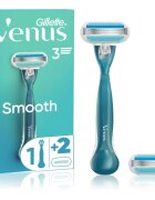 Gillette Venus Smooth Aparat de ras + 2 capete de schimb 1 buc