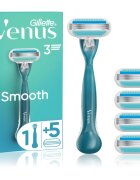 Gillette Venus Smooth Aparat de ras + rezervă lame 5 buc
