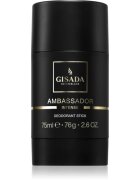Gisada Ambassador Intense deodorant stick pentru bărbați 75 ml