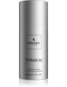 Gisada Titanium deodorant spray fără aluminiu pentru bărbați 150 ml