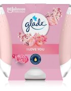 Glade I Love You lumânare parfumată 204 g