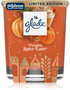 Glade Pumpkin Spice Latte NEW lumânare parfumată 112 g