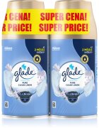 Glade Pure Clean Linen automat de odorizare a aerului rezervă 2x269 ml