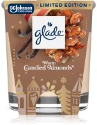 Glade Warm Candied Almonds lumânare parfumată 112 g