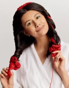 GLOV CoolCurl Heatless Haircurling Tool accesoriu pentru formarea buclelor culoare Red 1 buc