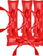 GLOV CoolCurl Ribbon Rollers accesoriu pentru formarea buclelor Red 4 buc