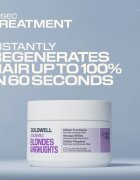 Goldwell Dualsenses Blondes & Highlights 60Sec Treatment tratament intens regenerativ pentru parul blond cu suvite 200 ml