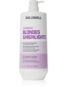 Goldwell Dualsenses Blondes & Highlights Anti-Yellow Shampoo șampon neutralizeaza tonurile de galben 1000 ml