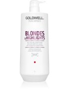 Goldwell Dualsenses Blondes & Highlights balsam pentru păr blond neutralizeaza tonurile de galben 1000 ml
