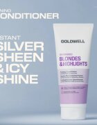 Goldwell Dualsenses Blondes & Highlights Toning Conditioner balsam nuanțator cu pigment violet 200 ml