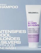 Goldwell Dualsenses Blondes & Highlights Toning Shampoo sampon tonifiant cu violete 250 ml