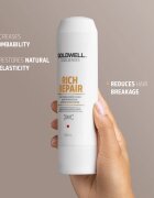 Goldwell Dualsenses Rich Repair balsam pentru regenerare pentru păr uscat și deteriorat 200 ml