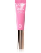 GOSH COPENHAGEN Matte Blush Up fard de obraz lichid cu efect matifiant culoare 001 Hot Pink 14 ml