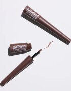 GOSH COPENHAGEN Slanted Pro Liner eyeliner culoare 003 Matt Brown 2.5 ml
