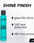 got2b got Gloss Shine Finish spray pentru strălucire pentru modelarea termica a parului 200 ml