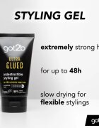 got2b Ultra Glued styling gel fixare ultra-puternica 150 ml
